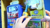Robot car Naples gas station or robot X Y the Reno Airport, Dino is the other major toy gas play Robocar Poli Petrol station toy