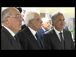 Roma - Mattarella alla cerimonia commemorativa dei Magistrati (25.09.15)