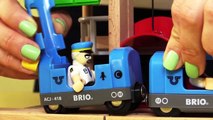 Oyuncak çizgi film - Toplu taşıma araçları - Brio şehrinde tren ve uçakla seyahat