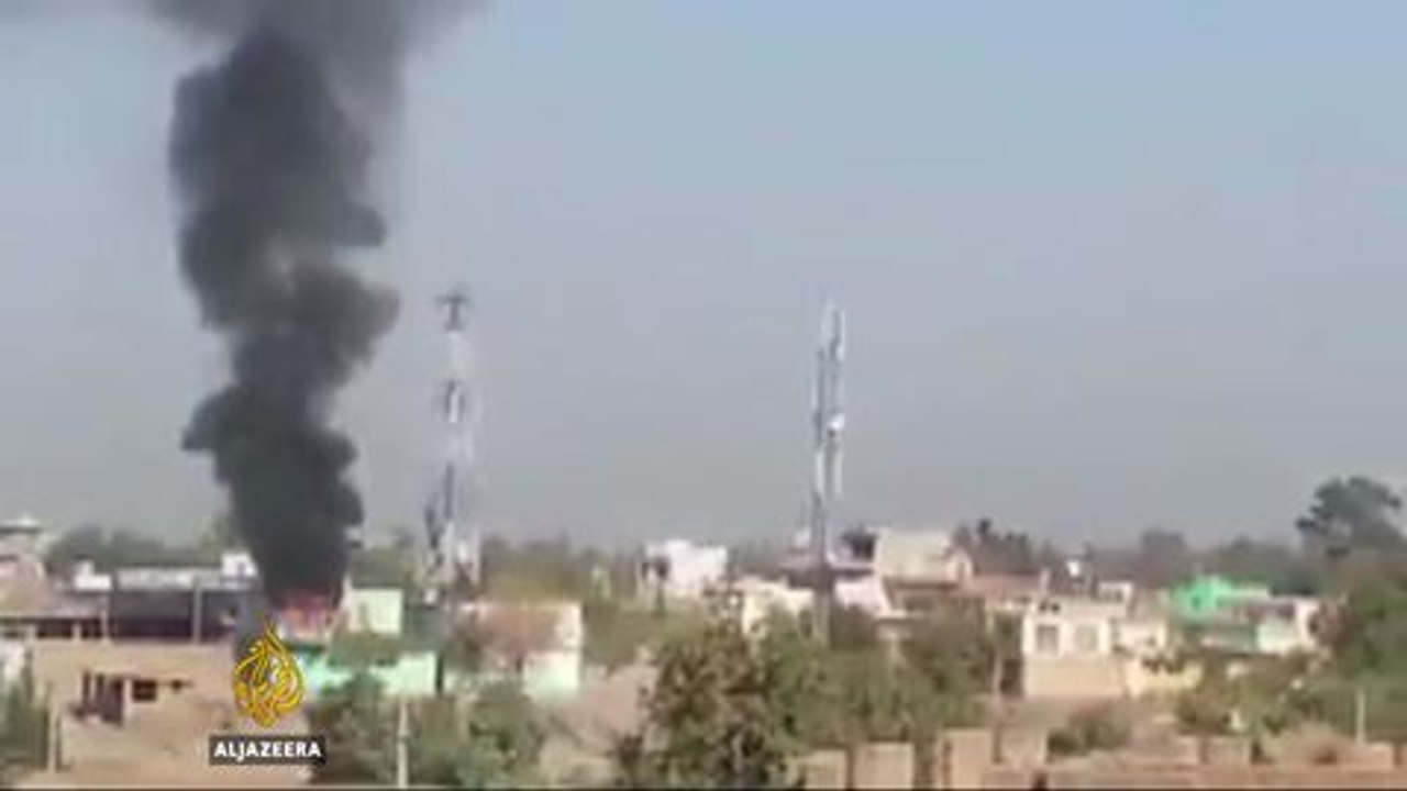 Taliban fighters raid Kunduz in Afghanistan