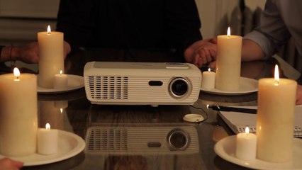 Projector haunted by evil spirits, requires a scary exorcism! (Vooza)