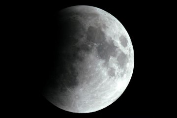 Así se vió el eclipse total de superluna