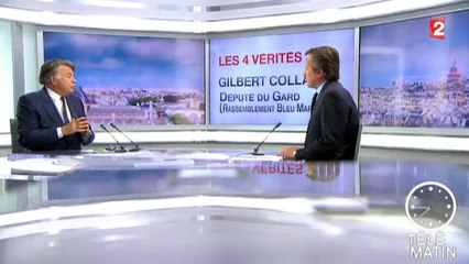 Gilbert Collard traite Laurent Ruquier de "furoncle médiatique"