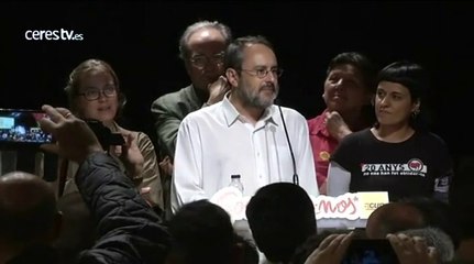 27-S; Antonio Baños (CUP): "La legalidad española puede y debe ser desobedecida"