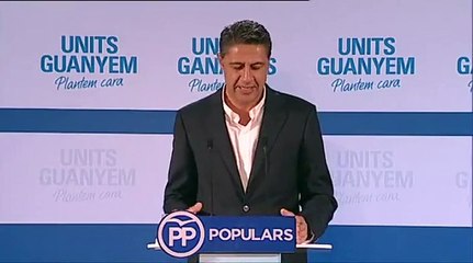 27-S; García Albiol (PP): "Los resultados obtenidos no son los que esperábamos"
