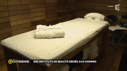 Des instituts de beauté dédiés aux hommes