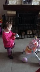 Maëly et son bébé