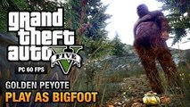 GTA 5 - Play as Bigfoot (Golden Peyote) [PS4, Xbox One & PC]