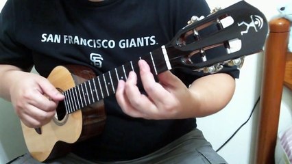 月亮代表我的心~祝大家中秋節平安喜樂 ( ukulele solo )