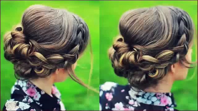 Bridal Updo Hair Tutorial _ Wedding Hairstyles for short medium long hair