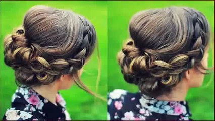 Bridal Updo Hair Tutorial _ Wedding Hairstyles for short medium long hair