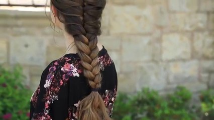Faux French Braid _ Cute Girls Hairstyles