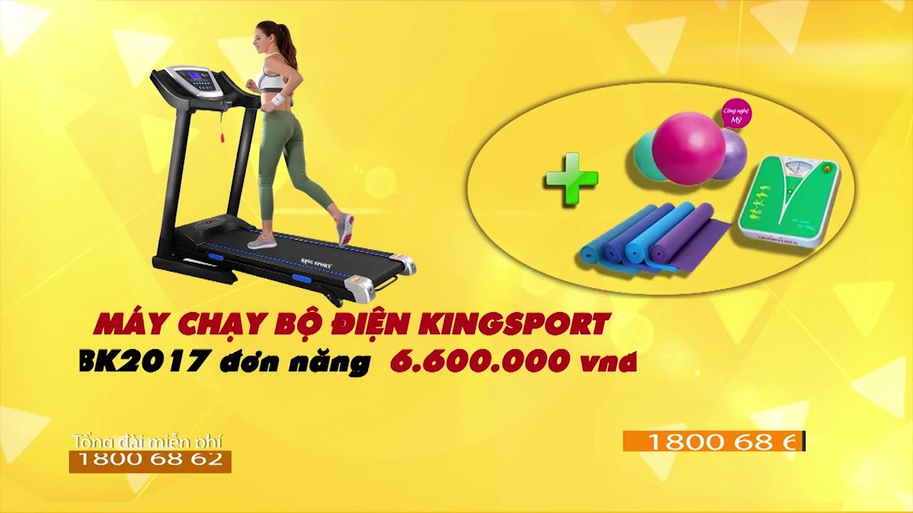 Máy chạy bộ điện kingsport BK 2017 giá chỉ 6tr600 - 18006862