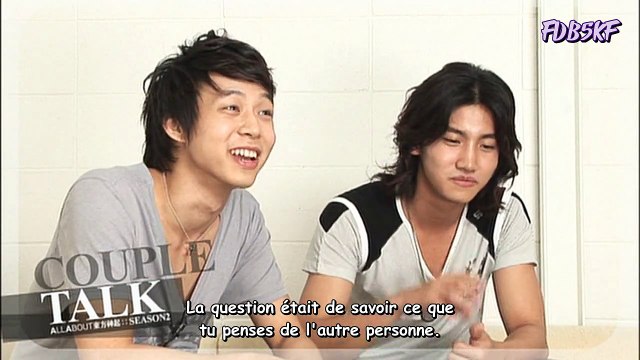 [FDB5KF] AADBSK 2 - Couple Talk - Yoochun + Changmin (vostfr)