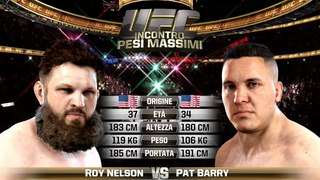 UFC Fight Night Roy Nelson vs Pat Barry (xbox one)