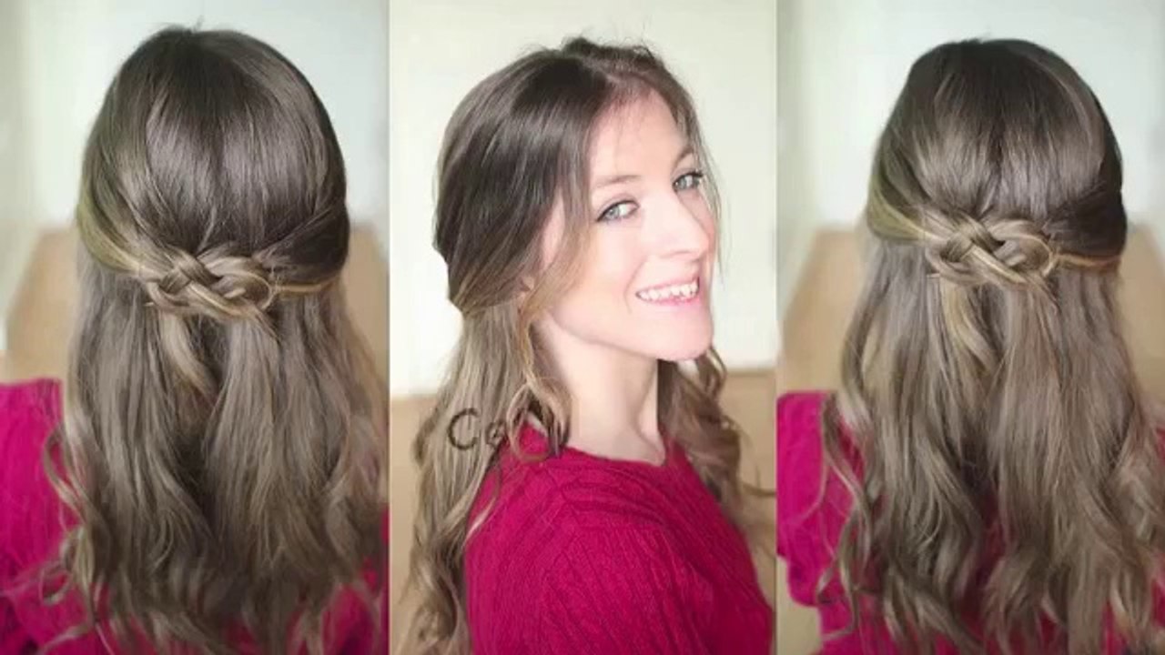 How to do a Celtic Knot in Hair Tutorial