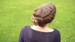 How to_ French Fishtail Braid Updo Hair Tutorial