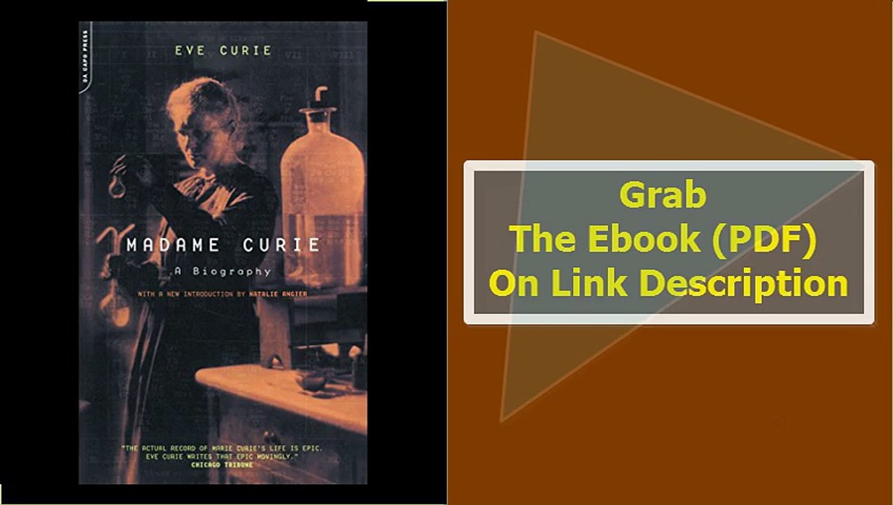 Madame Curie A Biography