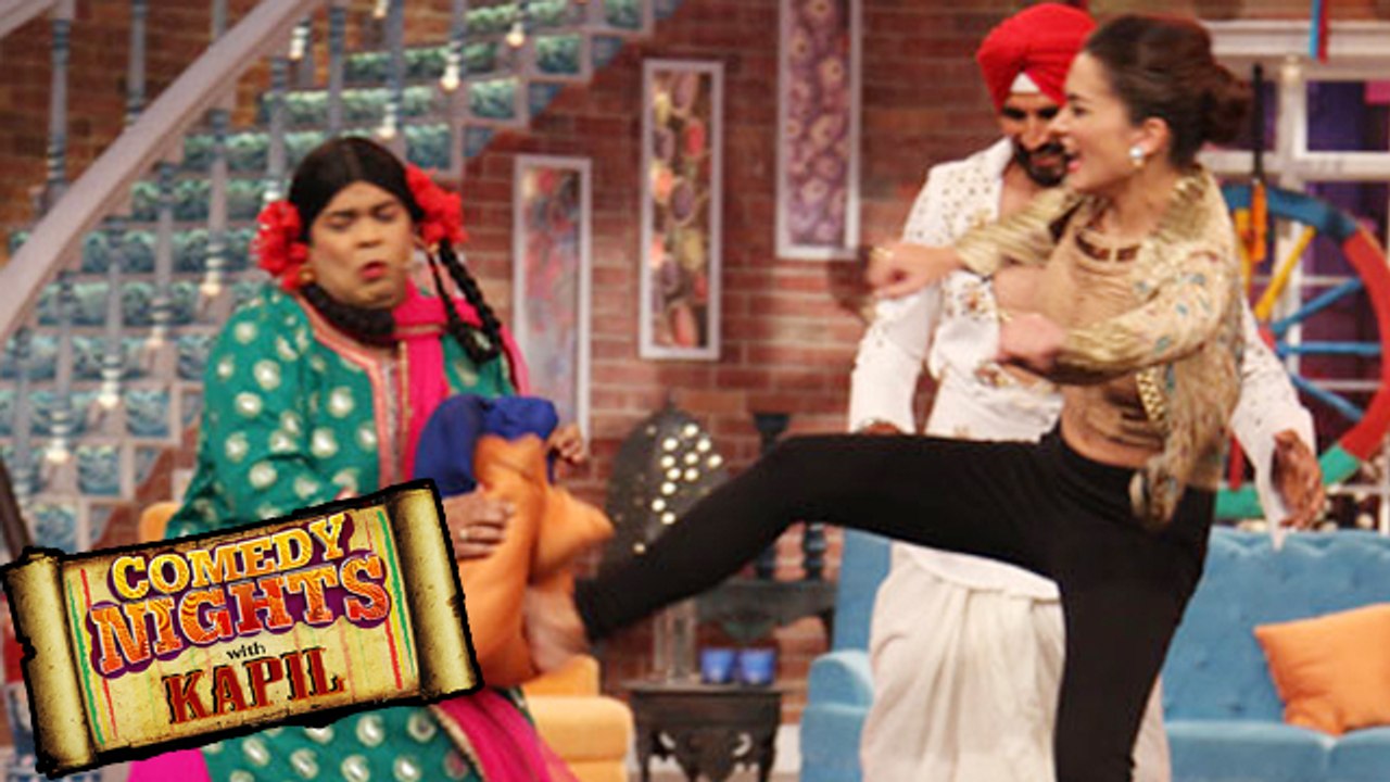 Comedy Nights With Kapil | Akshay Kumar, Amy Jackson STUNTS | Singh Is Bliing | 27 September 2015