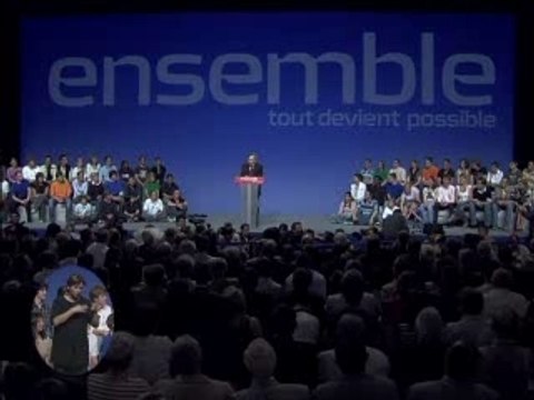 Pierre ALbertini, UDF, soutient Sarko