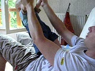 Swan à 9 mois. presque debout