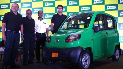 Bajaj Qute Quadricycle Launched at Rs 1.32 lakh