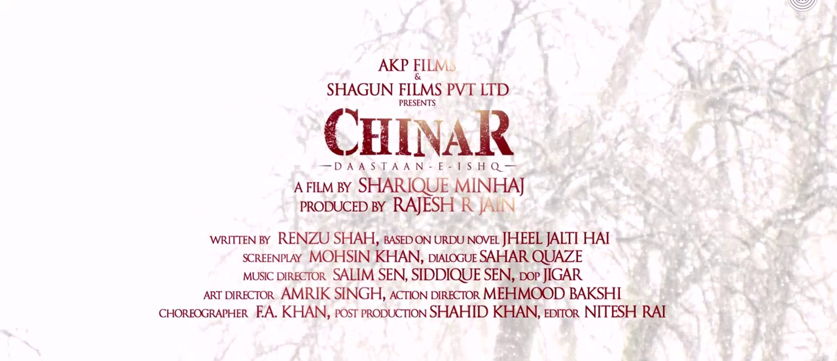 Chinar - Daastaan-E-Ishq Theatrical Trailer Full HD