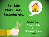 Property Ads, Property Classified Advertisement in Newspaper, Property Sale Newspaper Ads - Myadvtcorner
