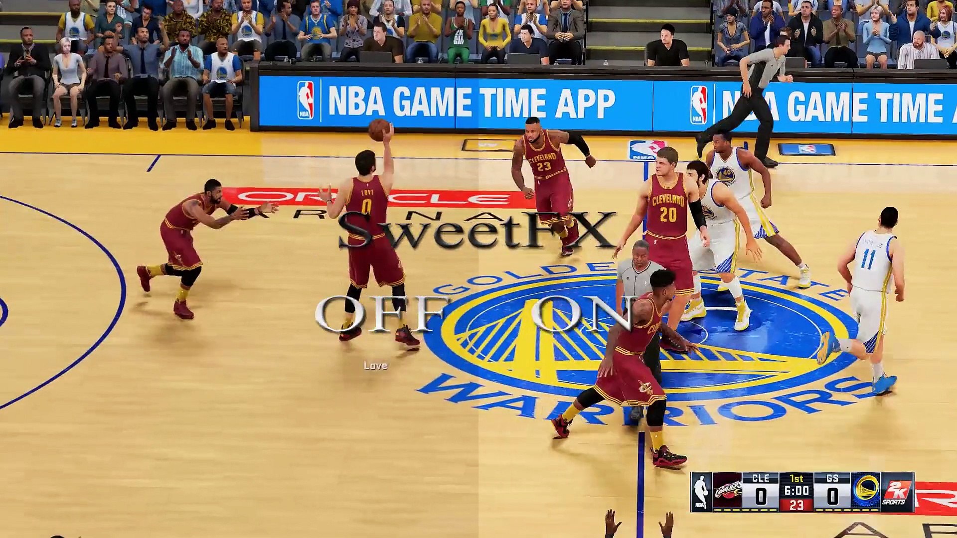 NBA 2K16 - SweetFX / Reshade mod - gameplay PC graphics mod Windows 10