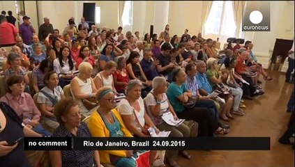 Johnny Depp on hand to help Rio's hard of hearing