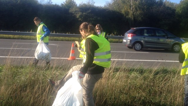 Sauver les océans sur le periph' nantais