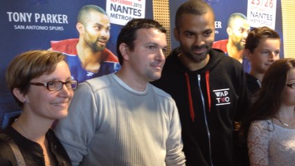 Un lecteur de Ouest-France rencontre Tony Parker