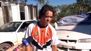 Australian Bogan describes being shot at