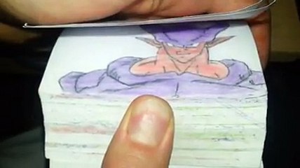 Amazing Dragon Ball Z flip book!