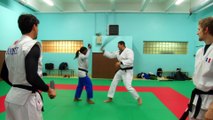Vincent Parisi COACH la Championne du Monde de Judo CLARISSE AGBEGNENOU au Chambara sur BeiN Sports.