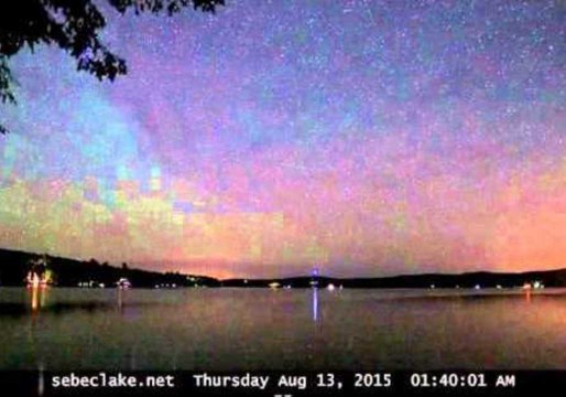Time-Lapse Footage Captures Stunning Perseid Meteor Shower