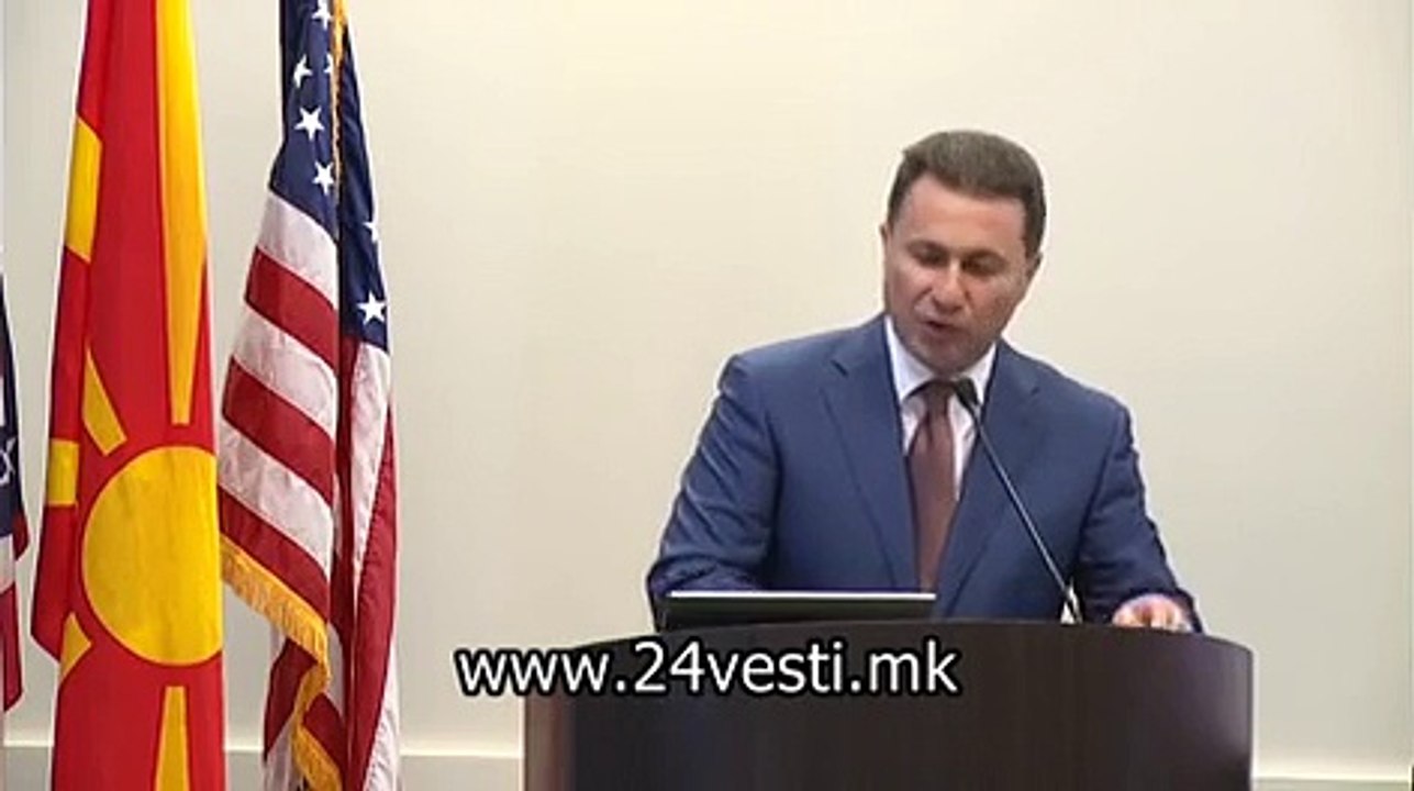 IZJAVI NIKOLA GRUEVSKI  NEGENDA PAVANDALA -ABOT LABS BIZNIS FORUM KOLUMBUS 26 09 2015