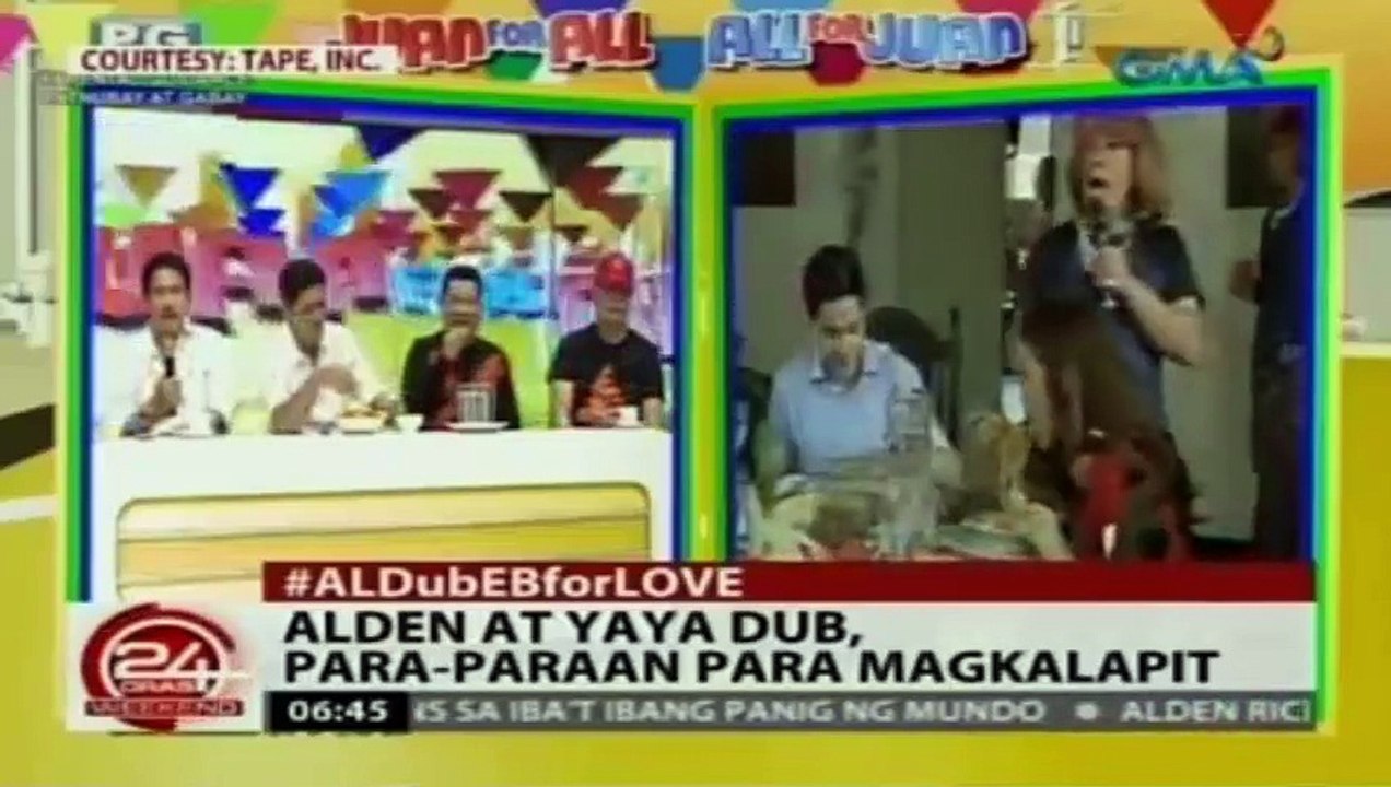 Alden cried while singing 'God gave me you' to Maine!