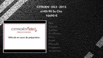 Annonce Occasion CITROëN DS3 e-HDi 90 So Chic 2015
