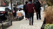 Tripping People in the Hood (PRANKS GONE WRONG) Social Experiment - Pranks in the Hood - P