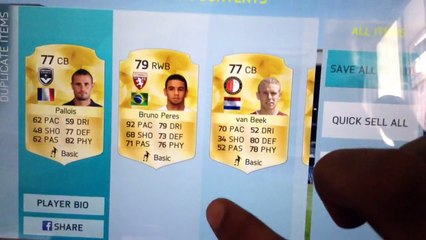 Fifa 15 pack opening 4*100k pack i got 88 neymar