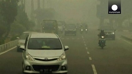 La niebla trastoca la vida cotidiana en varios puntos de Indonesia