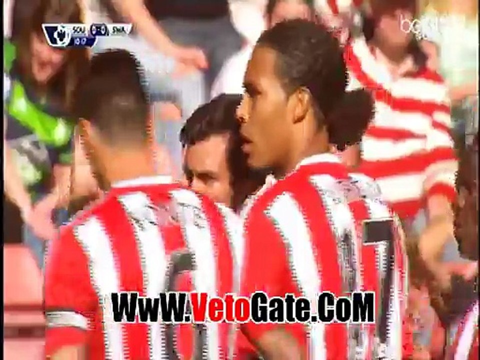 ساوثهامتون يتقدم بهدف امام سوانزى سيتى بالشوط الاول