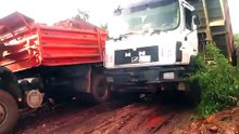 mica tippers offloading overburden