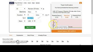 Binary.com Tick Trade Trend Trading Strategy