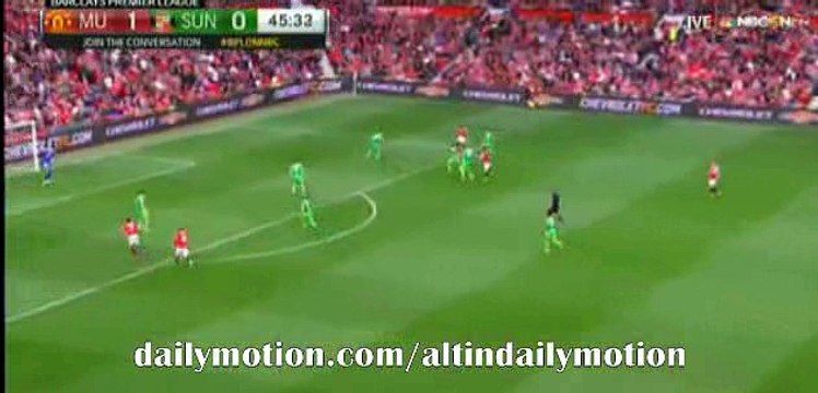 Wayne Ronney Goal | Manchester United 2-0 Sunderland - Premier League - 26-9-2015