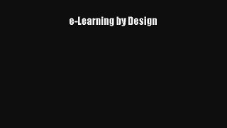 e-Learning by Design Livre Télécharger Gratuit PDF