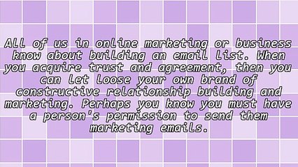 Tips To Get It Right Using An Email List
