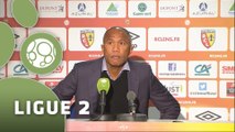 Conférence de presse RC Lens - FC Sochaux-Montbéliard (1-0) : Antoine  KOMBOUARE (RCL) -  (FCSM) - 2015/2016