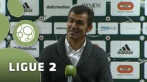 Conférence de presse Red Star  F.C - Stade Brestois 29 (1-0) : Rui ALMEIDA (RED) - Alex  DUPONT (BREST) - 2015/2016